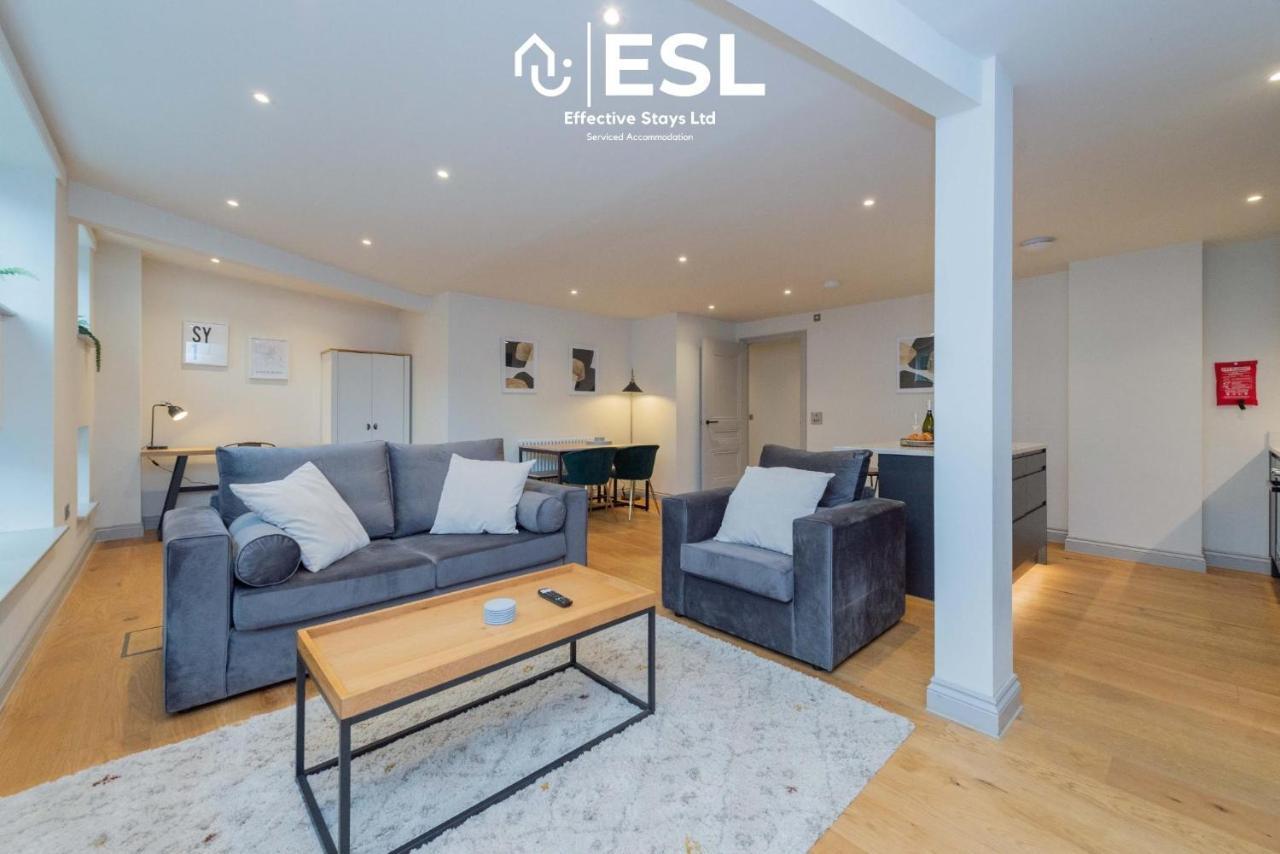 2 Bedroom Church Apartment 5 Mins To Town Centre - Free Parking Shrewsbury Extérieur photo